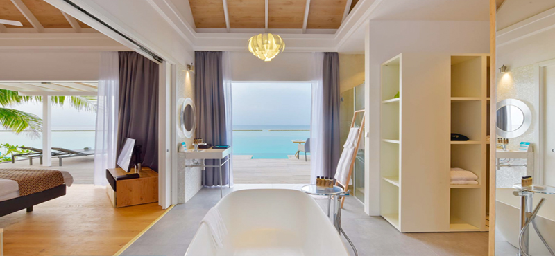 Kuramathi Maldives Luxury Maldives Holiday Packages Pool Villa Bathroom