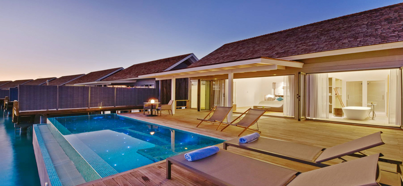 Kuramathi Maldives Luxury Maldives Holiday Packages Thundi Water Villa With Pool Exterior1