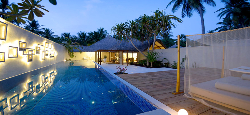 Kuramathi Maldives Luxury Maldives Holiday Packages Holiday Pool Villa Exterior Pool