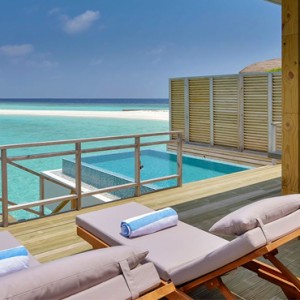 luxury maldives holiday packages - dhigali maldives - lagoon villa with pool