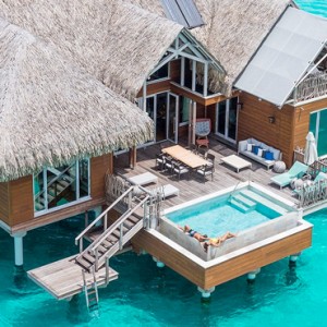 Luxury Bora Bora Holiday Packages Intercontinental And Thalasso Spa Bora Bora Brando Suite 2 Bedroom