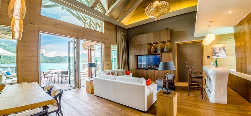 Luxury Bora Bora Holiday Packages Intercontinental And Thalasso Spa Bora Bora Brando Suite 2 Bedroom 8