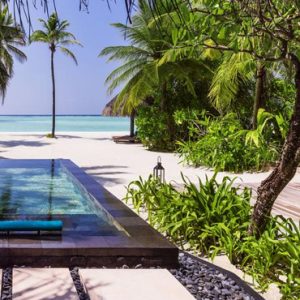 Luxury Holiday Maldives Packages One And Only Reethi Rah Maldives Beach Villa With Pool 2