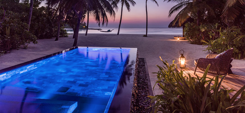 Luxury Holiday Maldives Packages One And Only Reethi Rah Maldives Beach Villa With Pool 4