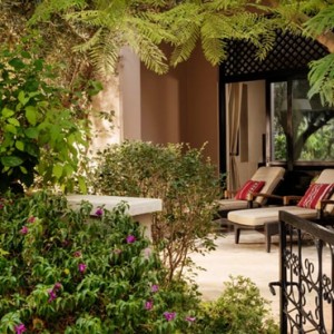 Luxury Morocco Holiday Packages Four Seasons Marrakech Pavilion Patio Room 4