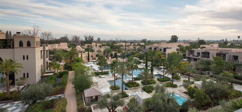 Luxury Morocco Holiday Packages Four Seasons Marrakech Pool View Terrace Suite 2