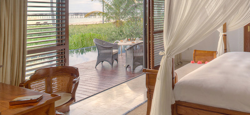 luxury zanzibar holiday packages - the residence zanzibar - luxury ocean front pool villa