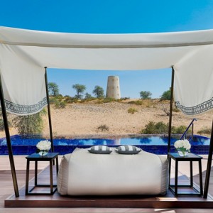 Luxury Ras Al Khaima Ritz Carlton Ras Al Khamaih Al Wadi Al Khaimah Tented Pool Villa 4