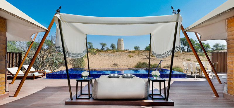 Luxury Ras Al Khaima Ritz Carlton Ras Al Khamaih Al Wadi Al Khaimah Tented Pool Villa 4