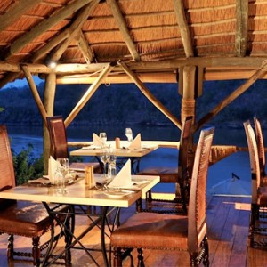 Luxury Safari Holiday Packages Serena Mivumo River Lodge Dinner