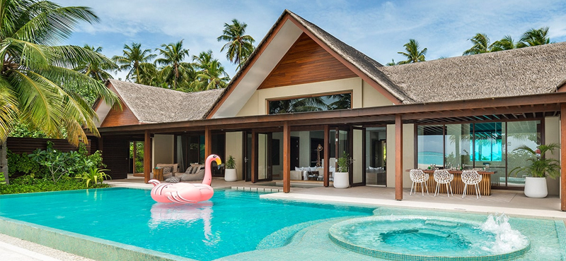 Maldives Honeymoon Packages Niyama Private Islands Maldives Three Bedroom Beach Pool Pavilion