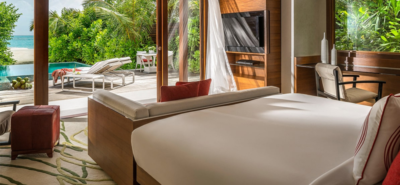 Maldives Honeymoon Packages Niyama Private Islands Maldives Three Bedroom Beach Pool Pavilion 2
