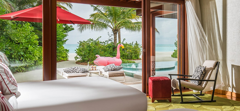 Maldives Honeymoon Packages Niyama Private Islands Maldives Three Bedroom Beach Pool Pavilion 7