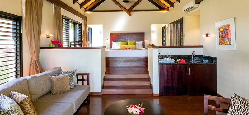 Luxury Fiji Holiday Packages - Matamanoa Island Resort Fiji - beach front villa