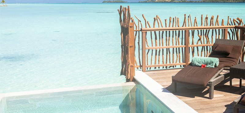 luxury bora bora holiday packages - intercontinental bora bora resort and thalasso spa - pool premium overwater villa