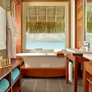 luxury bora bora holiday packages - intercontinental bora bora resort and thalasso spa - pool premium overwater villa