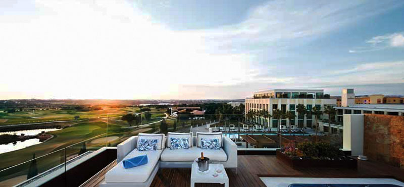 Portugal Honeymoon Packages Anantara Vilamoura Presidential Suite Terrace View