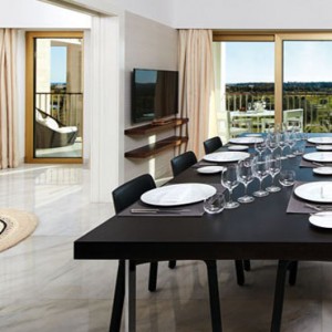 Portugal holiday Packages Anantara Vilamoura Victoria Suite Dining Room