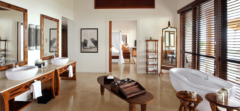 luxury zanzibar holiday packages - the residence zanzibar - presidential pool villa two bedroom