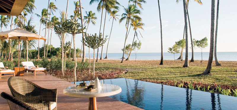 luxury zanzibar holiday packages - the residence zanzibar - prestige ocean front pool villa