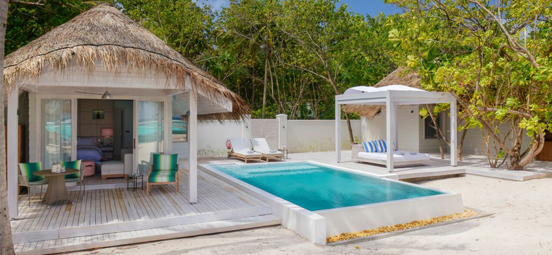 Luxury Maldives holiday packages - Kanuhura Maldives - retreat grand beach pool villa