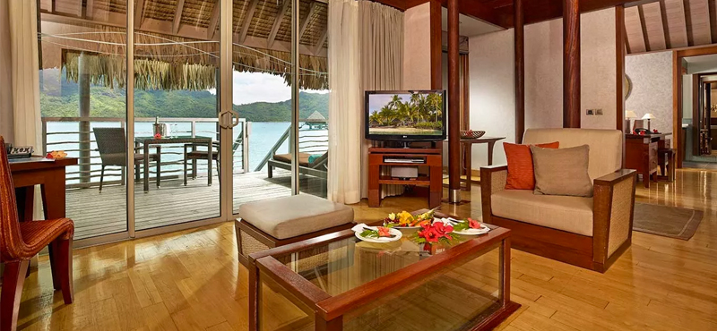 luxury bora bora holiday packages - intercontinental bora bora resort and thalasso spa - sapphire overwater villa
