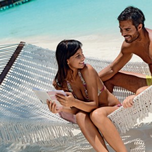 Luxury Maldives holiday packages - Kanuhura Maldives - hammock