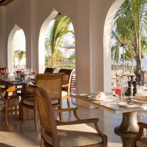 luxury zanzibar holiday packages - the residence zanzibar - dining