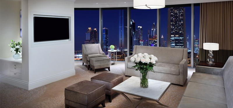 Luxury Dubai Holiday Packages The Address Boulevard Dubai Grand Downtown Suite