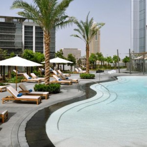 Luxury Dubai Holiday Packages The Address Boulevard Dubai Pool 2