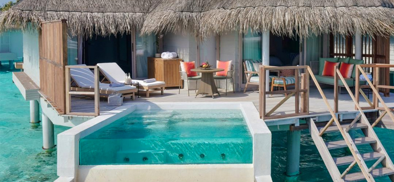 Luxury Maldives holiday packages - Kanuhura Maldives - water pool villa