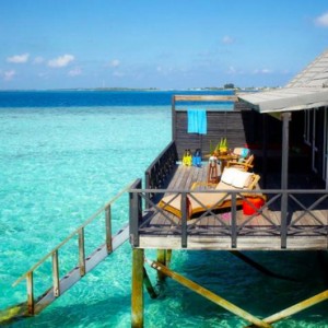 luxury maldives holiday packages - komandoo island - water villa