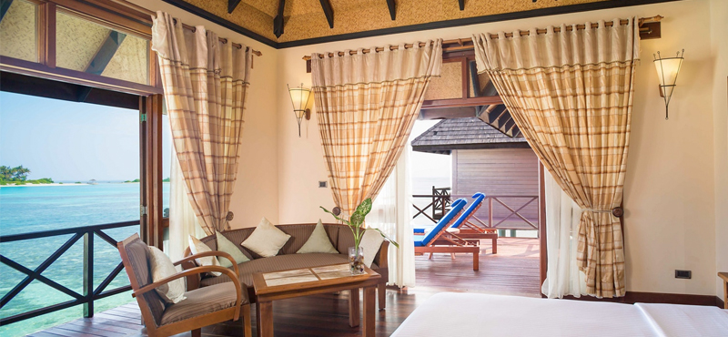 Luxury Maldives Holiday Packages Olhuveli Beach And Spa Resort Maldives Deluxe Water Villa
