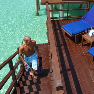 Luxury Maldives Holiday Packages Olhuveli Beach And Spa Resort Maldives Terrace