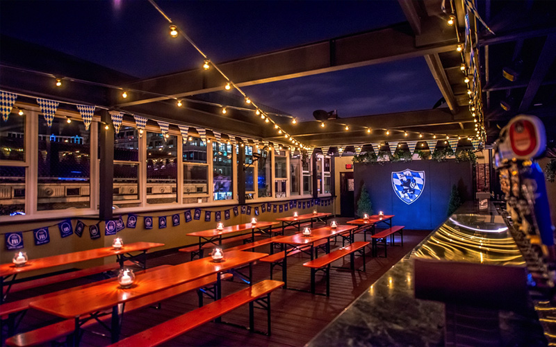 Best Rooftop Bars In Washington Sauf Haus Bier Hall