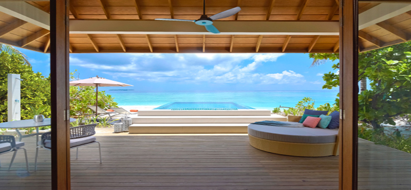 Luxury Maldives holiday packages - Faarufushi Maldives - beach retreat with pool