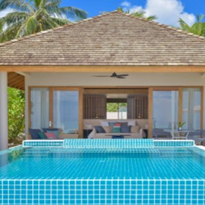 Luxury Maldives holiday packages - Faarufushi Maldives - beach retreat with pool
