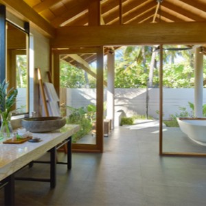 Luxury Maldives holiday packages - Faarufushi Maldives - beach bungalow