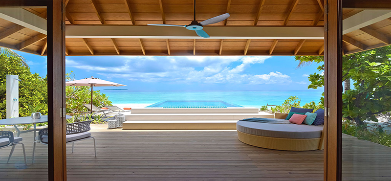 Luxury Maldives holiday packages - Faarufushi Maldives - island residence with pool
