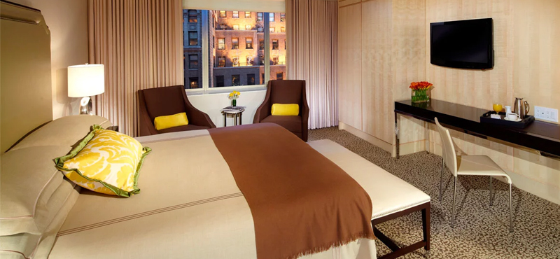 Luxury New York Holiday Packages Omni Berkshire Place Manhattan Guest Room Premier