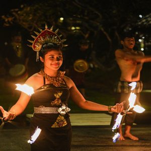 Bali holiday Packages The Laguna Bali Fire Dancers