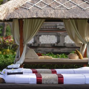 Bali holiday Packages The Laguna Bali Spa Massage Outdoors