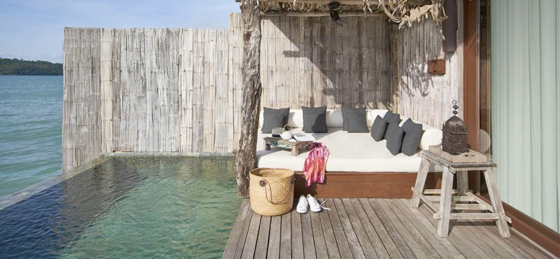 Luxury Cambodia Holiday Packages Song Saa Private Island Resort Cambodia One Bed Overwater Villas