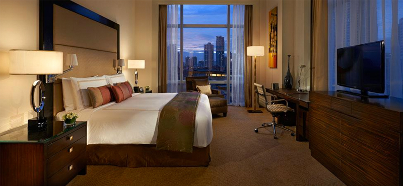 Luxury Philippines Holiday Packages Fairmont Makati Fairmont Gold Corner Suite