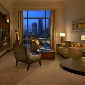 Luxury Philippines Holiday Packages Fairmont Makati Fairmont Gold Corner Suite 2