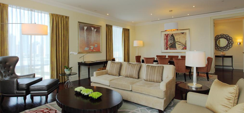 Luxury Philippines Holiday Packages Raffles Makati Philippines Executive Suite 2