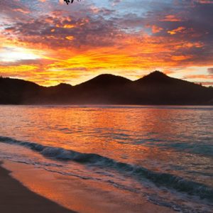 Luxury Seychelles Holiday Packages Kempinski Seychelles Resort Baie Lazare Sunset