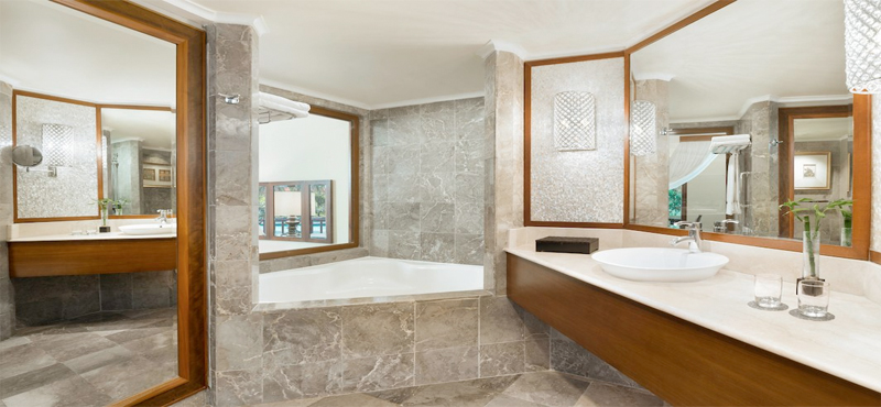 The Laguna Resort & Spa Bali holiday Packages Deluxe Lagoon View Bathroom