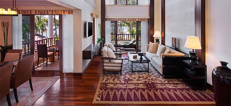The Laguna Resort & Spa Bali holiday Packages Deluxe Ocean View Suite Living Area