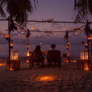 Bandos Maldives Luxury Maldives holiday Packages Romantic Beach Dining